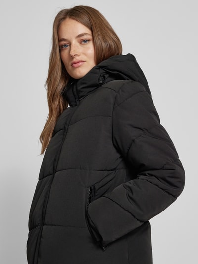 WITHBLACK Steppjacke mit Kapuze Black 3