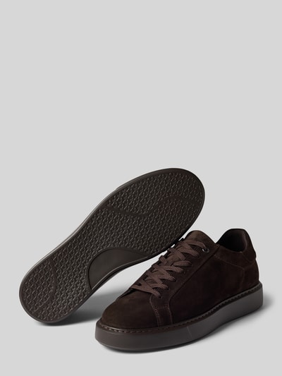 Marc O'Polo Sneaker aus echtem Rindsleder Dunkelbraun 4