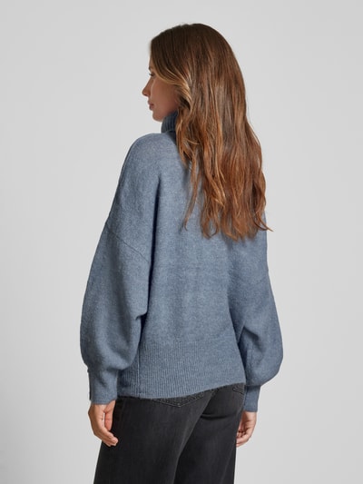 ICHI Rollkragenpullover mit Rollkragen Modell 'KAMARA' Rauchblau 5