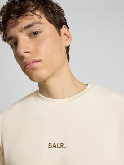 Balr. Regular Fit T-Shirt aus Baumwoll-Mix Offwhite 3