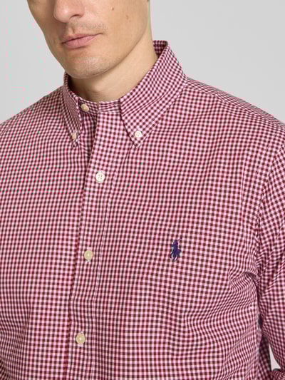 Polo Ralph Lauren Freizeithemd mit Knopfleiste Flieder 3