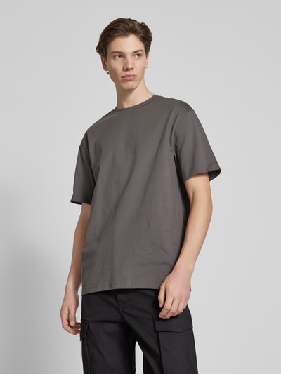 Only & Sons T-shirt met ronde hals, model 'ONSFRED' Antraciet - 4