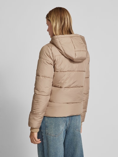 Pieces Steppjacke mit Kapuze Modell 'BEE' Sand Melange 5