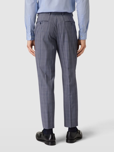 SELECTED HOMME Pantalon met ruitmotief Blauw - 5