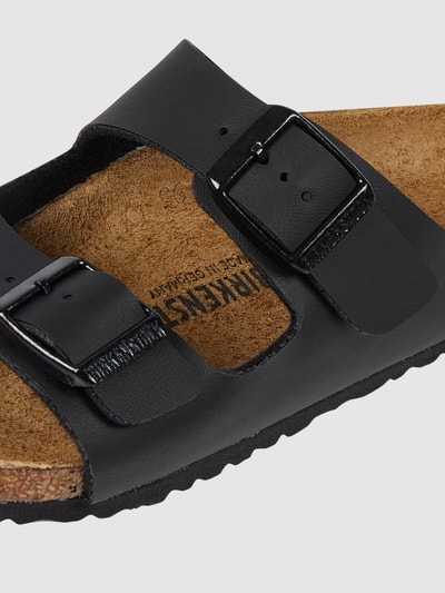 Birkenstock Sandalen van Birko-Flor®, model 'Arizona' Zwart - 2