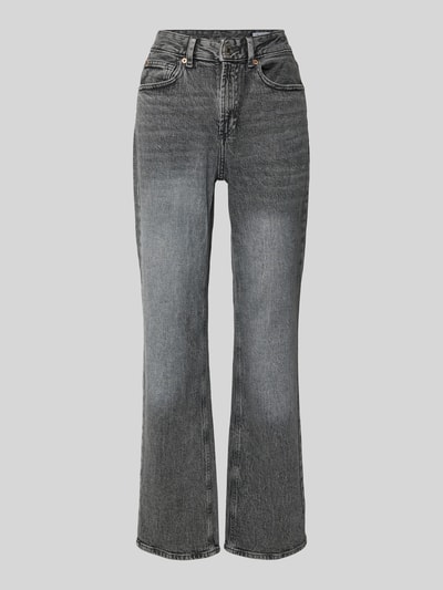 Vero Moda Straight fit jeans met katoen Middengrijs gemêleerd - 2