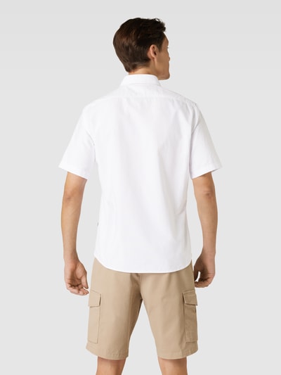BOSS Orange Regular Fit Freizeithemd mit Kentkragen Modell 'Rash' Weiss 5