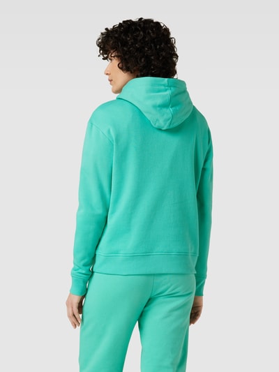 Montego Hoodie in colour-blocking-design Appeltjesgroen - 5