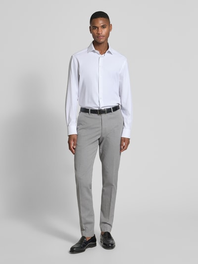 Cinque Slim Fit Stoffhose mit Stretch-Anteil Modell 'CiBrody' Hellgrau 1