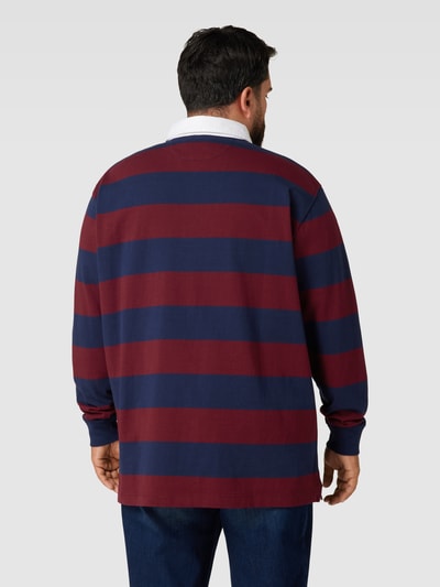 Polo Ralph Lauren Big & Tall PLUS SIZE Poloshirt mit Polokragen Modell 'RUGBY' Marine 5