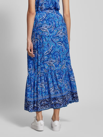 Only Długa spódnica ze wzorem paisley model ‘VENEDA’ Jasnoniebieski 5
