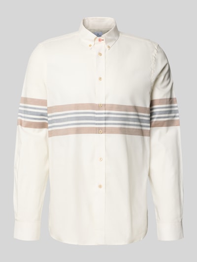 PAUL SMITH Regular Fit Freizeithemd mit Button-Down-Kragen Weiss 2