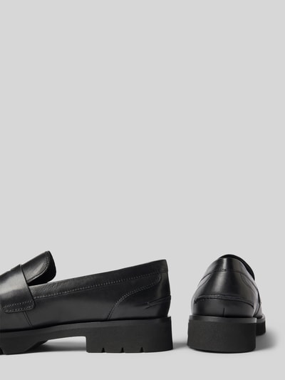 Högl Loafers aus Leder mit profilierter Sohle Black 2