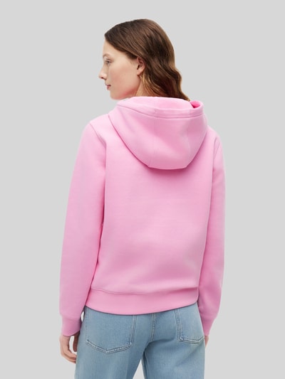 Tommy Jeans regular fit hoodie van katoenmix Felroze - 5