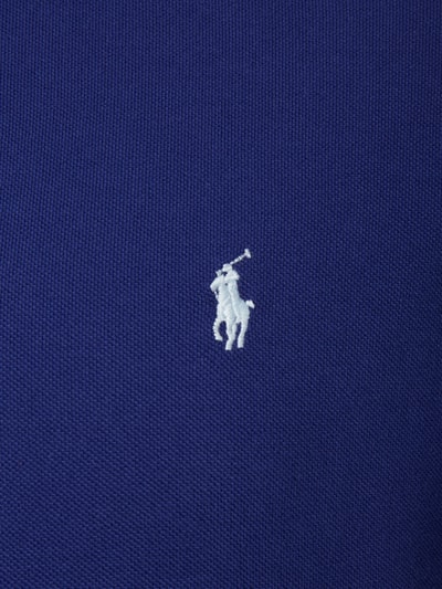 Polo Ralph Lauren Slim Fit Poloshirt aus Baumwoll-Piqué Dunkelblau 2