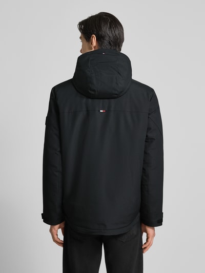 Tommy Hilfiger Regular Fit Funktionsjacke mit Kapuze Black 5