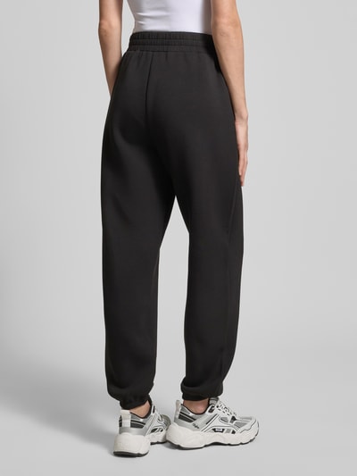 Guess Activewear Relaxed Fit Sweatpants mit Label-Print Modell 'CECILIA' Black 5