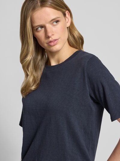 Marc O'Polo DENIM Regular Fit T-Shirt aus reiner Baumwolle  Marine 3