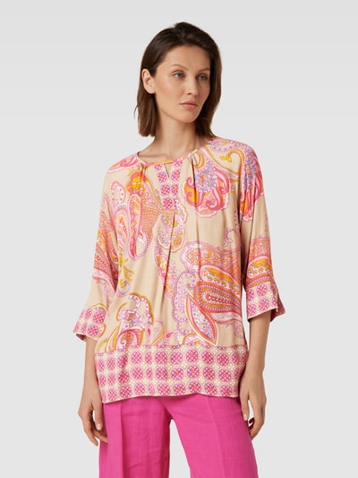 Betty Barclay Blouse met paisleymotief Camel - 4