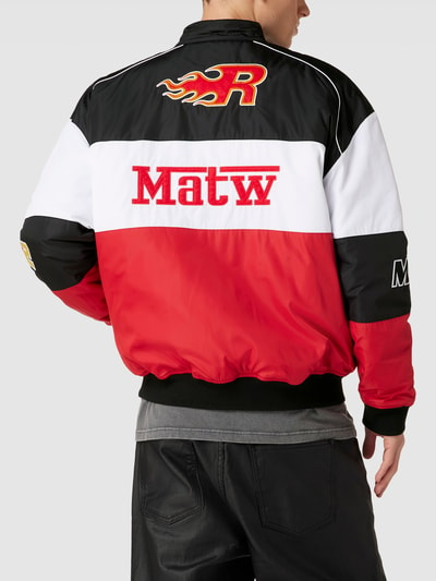 Review X MATW MATW X REVIEW - Racer Jacke mit Label-Patches Black 5