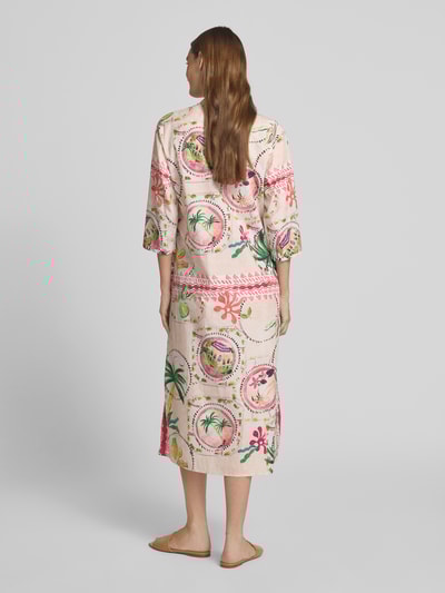 Emily Van den Bergh Midikleid mit Eingrifftaschen Sand 5