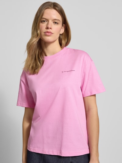 Marc O'Polo DENIM Regular Fit T-Shirt aus reiner Baumwolle Pink 3