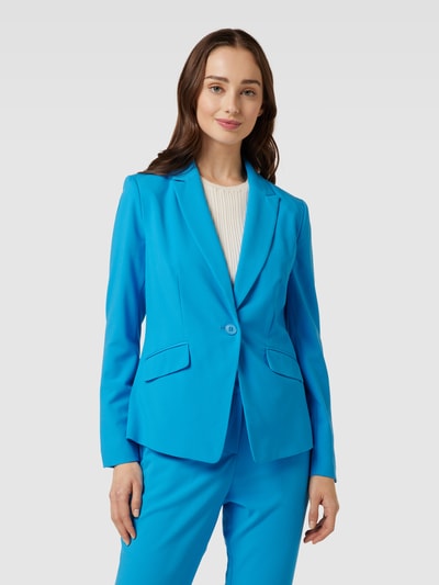 Zero Blazer mit Reverskragen Hellblau 4