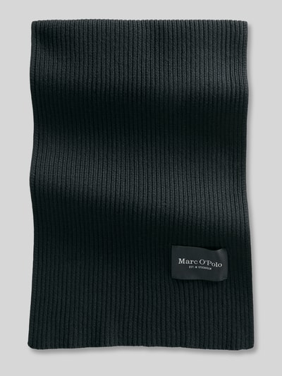 Marc O'Polo Szal z czystej bawełny BLACK 1