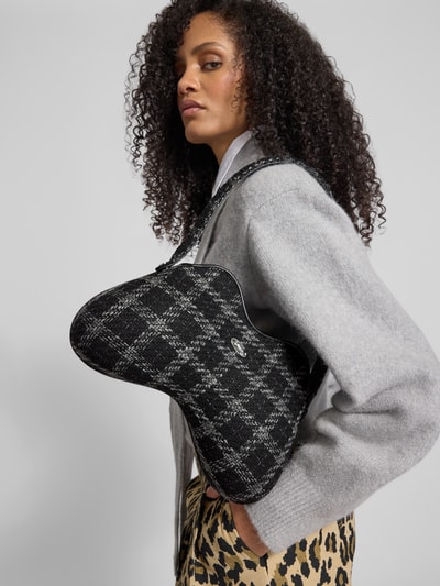 Diesel Shoulder Bag mit Logo-Applikation Black 1