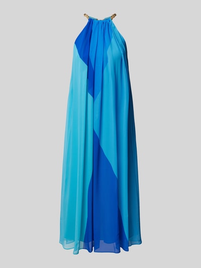 Adrianna Papell Midikleid mit Neckholder Blau 2