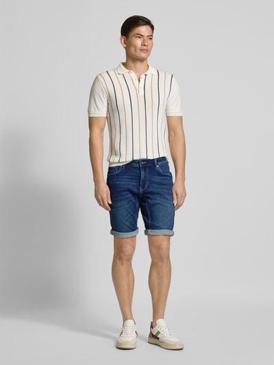 Tom Tailor Regular fit bermuda met 5-pocketmodel Blauw - 1