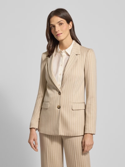 COMMA Blazer mit Reverskragen Beige 4