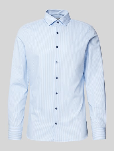 OLYMP Level Five Slim Fit Business-Hemd mit New-Kent-Kragen Bleu 2