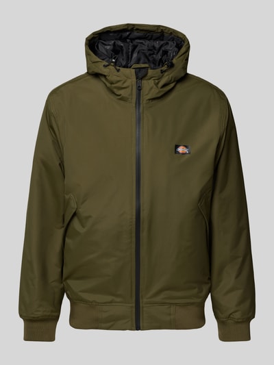 Dickies Jacke mit Kapuze und Logo Modell 'NEW SARPY JACKET' Oliv 2