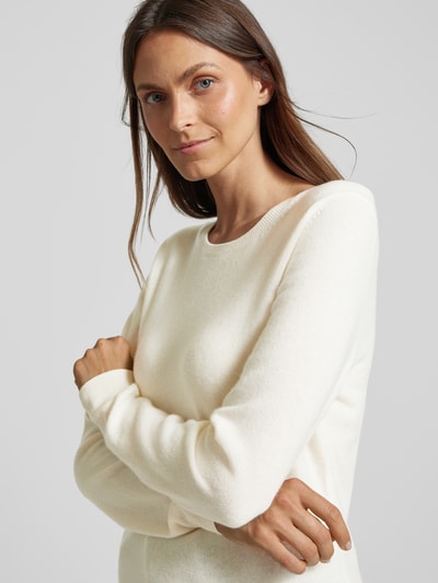 (The Mercer) N.Y. Kaschmirpullover mit Rundhalsausschnitt Ecru 3