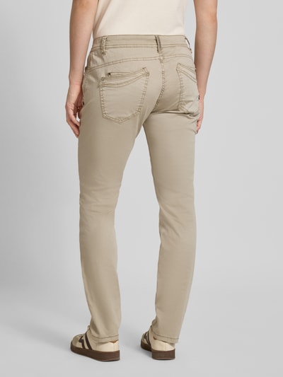 Buena Vista Slim Fit Jeans in verkürzter Passform Modell 'Malibu 7/8' Beige 5