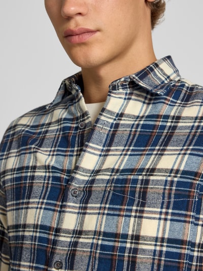 Jack & Jones Regular Fit Freizeithemd mit Kentkragen Modell 'JAMES' Dunkelblau 3