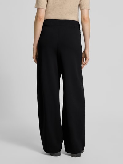 Tom Tailor Denim Regular Fit Bundfaltenhose mit elastischem Bund Black 5