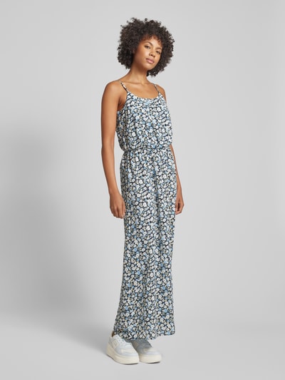 Only Maxi-jurk met all-over print, model 'WINNER' Marineblauw - 1