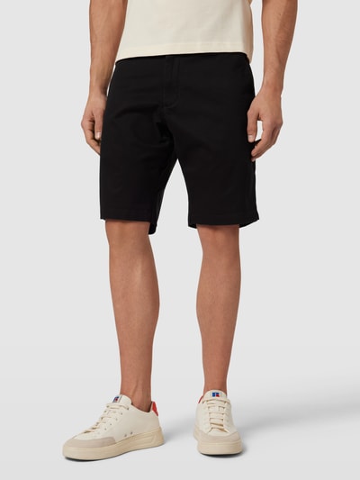 Tommy Hilfiger Shorts in unifarbenem Design Black 4