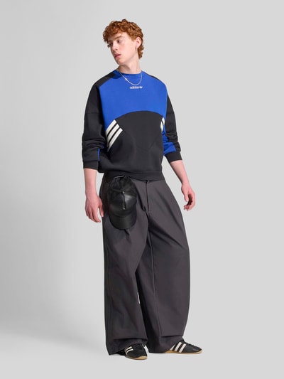 adidas Originals Relaxed Fit Sweatshirt aus Baumwoll-Mix  Royal 1