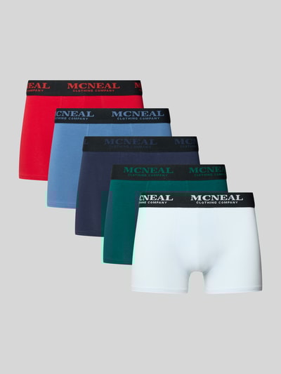 MCNEAL Trunks mit elastischem Bund im 5er-Pack Marine 1