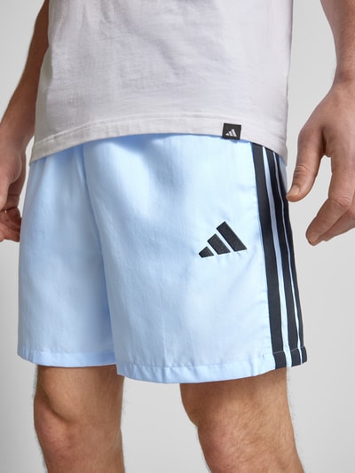 ADIDAS SPORTSWEAR Regular fit korte broek met logostitching Bleu - 3