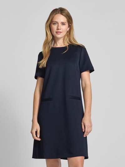 Christian Berg Woman Selection Knielanges Kleid mit Rundhalsausschnitt Marine 4