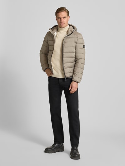 ECOALF Kurtka pikowana z zamkiem błyskawicznym dwustronnym model ‘ASPENALF’ Piaskowy 1