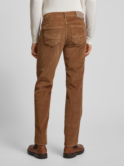 Brax Stoffen broek in 5-pocketmodel, model 'CADIZ' Beige - 5