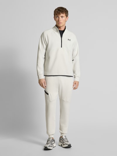 Under Armour Sweatpants mit elastischem Bund Offwhite 1