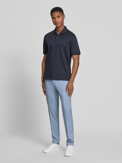 Selected Homme Slim Fit Anzughose aus Viskose-Mix Modell 'MAX-LANO' Blau 1
