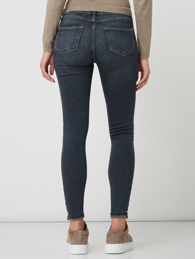 Review Skinny Fit Jeans mit Stretch-Anteil  Dunkelblau 5