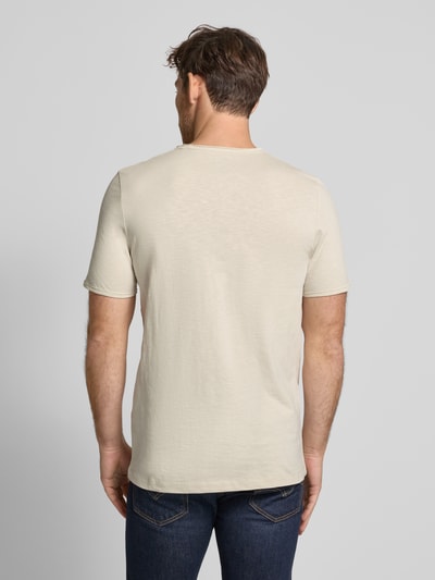 s.Oliver RED LABEL Regular Fit T-Shirt aus reiner Baumwolle Offwhite 5